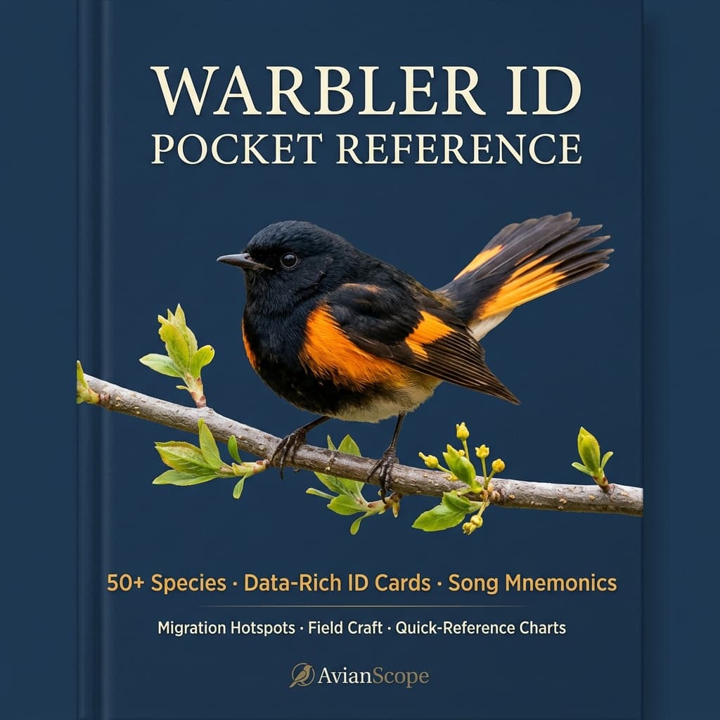 Warbler ID Pocket Reference cover