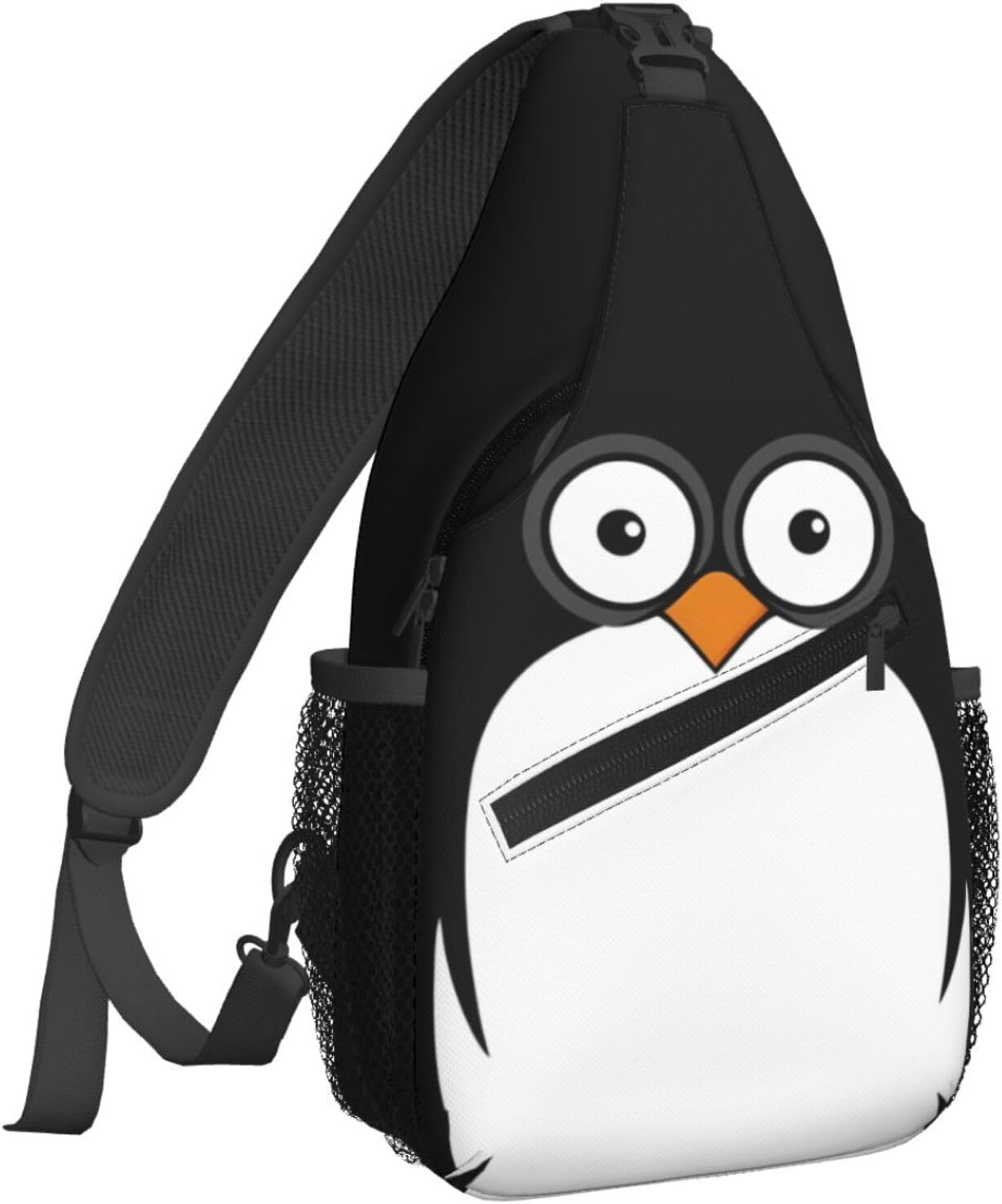 Famame Vintage Seamless Texture Of Little Birds. Watercolor Painting Sling Backpack Chest Bag Crossbody Shoulder Bag Gym Cycling Travel Hiking Daypack For Men Women