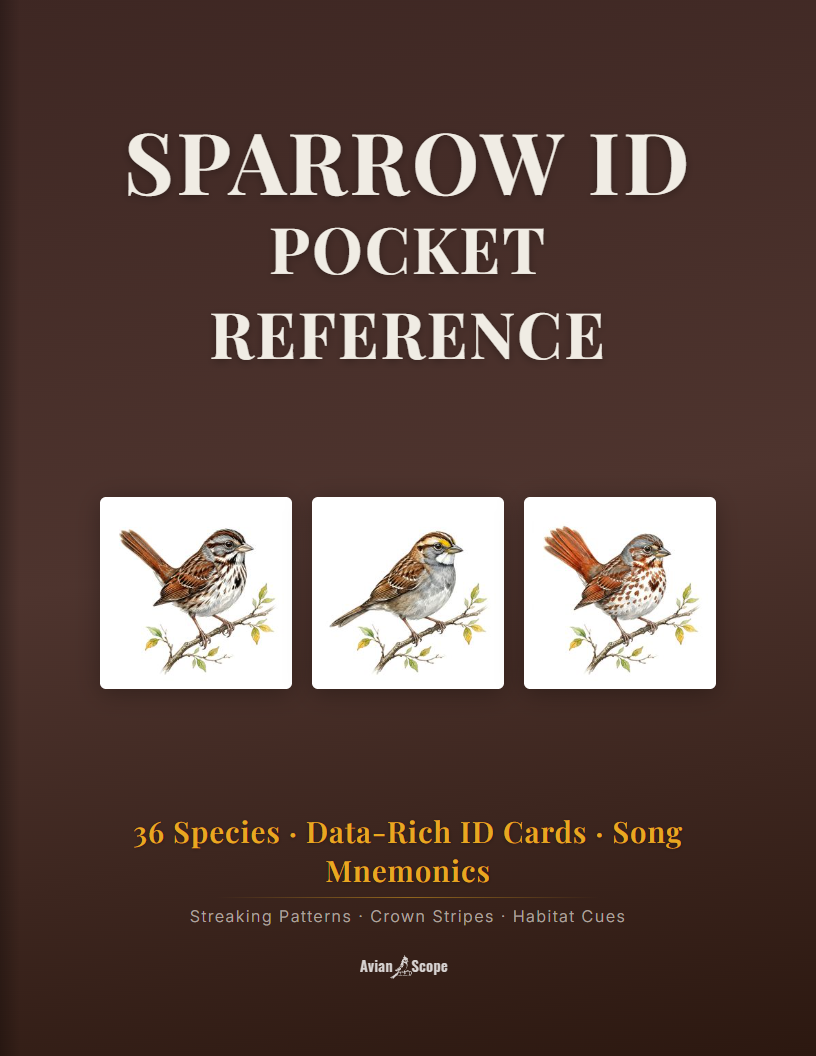 Sparrow ID Pocket Reference